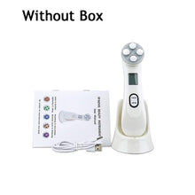 Load image into Gallery viewer, 5 in 1 LED skin Tightening Device RF/EMS Mesotherapy Electroporation Beauty Radio Frequency LED Photon Face Skin Rejuvenation