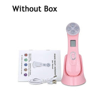 Load image into Gallery viewer, 5 in 1 LED skin Tightening Device RF/EMS Mesotherapy Electroporation Beauty Radio Frequency LED Photon Face Skin Rejuvenation