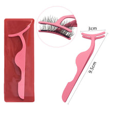 Load image into Gallery viewer, 3D magnetic eyelashes With 3/4 Magnets handmade makeup Mink eyelashes extended false eyelashes Reusable false eyelashes Dropship