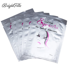 Load image into Gallery viewer, 50/100 Pairs Eyelash Extension Eyepads Eye Mask Hydrogel Eyepads Eye Patch for Eyelash Extension Tools BrightFille
